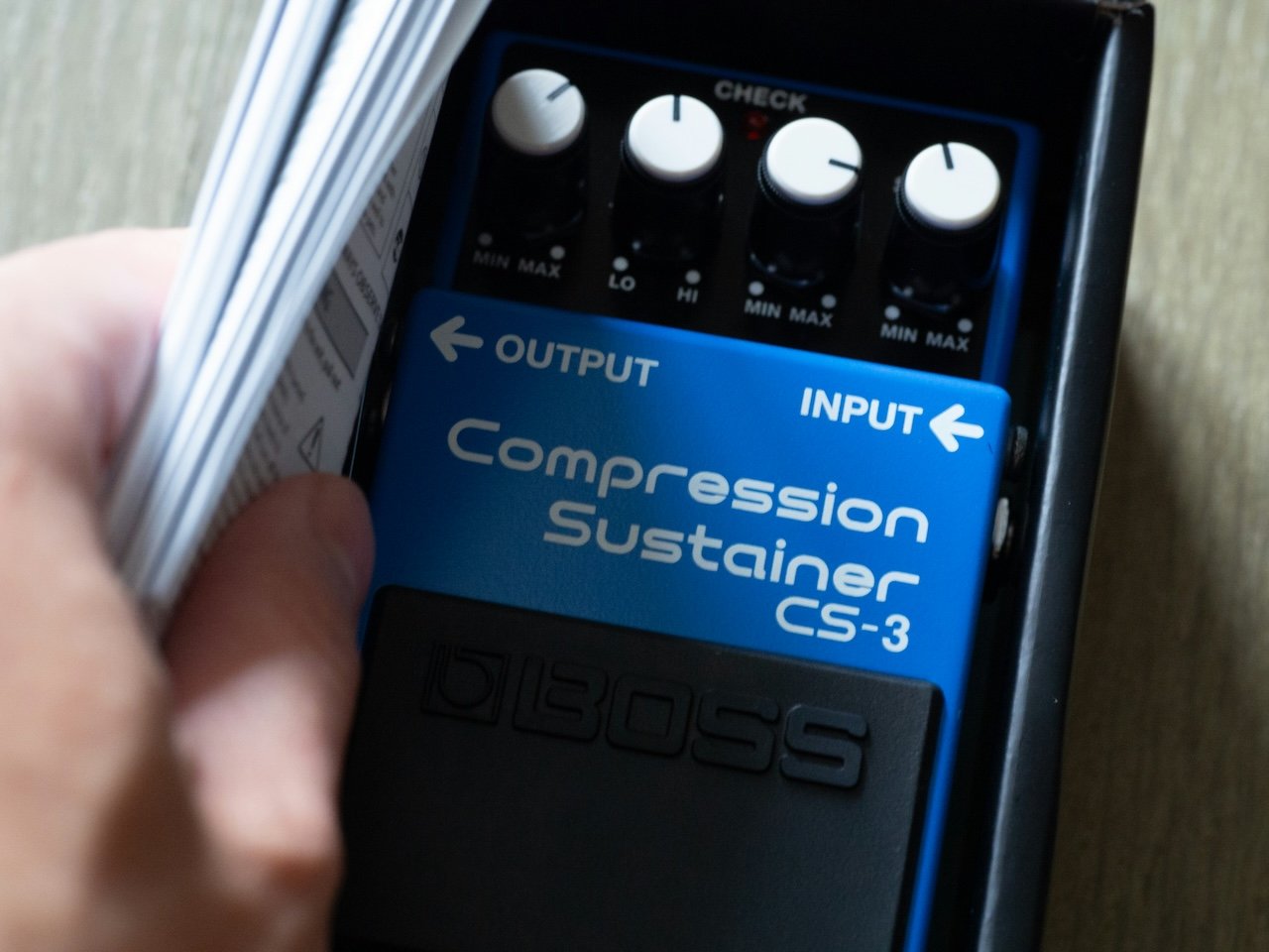 meilleure pédale compression guitare 2026